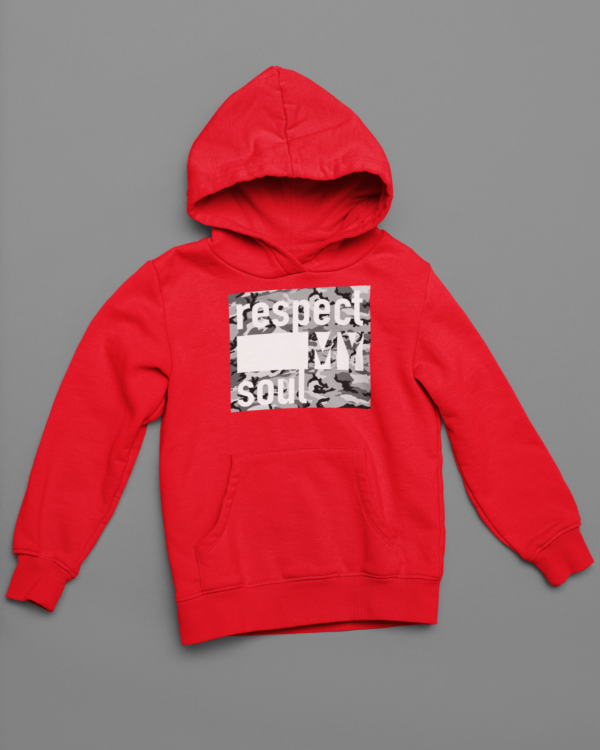 Respect My Soul Camo Logo Hoodie - Image 3