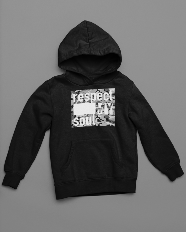 Respect My Soul Camo Logo Hoodie - Image 2