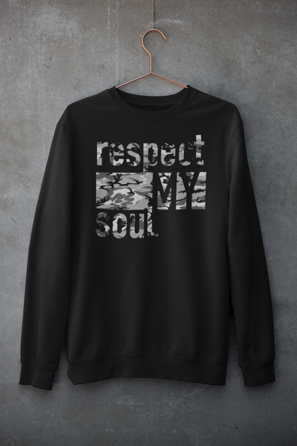 Respect My Soul Camo Logo Sweatshirt